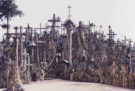 Hill of Crosses Entrance